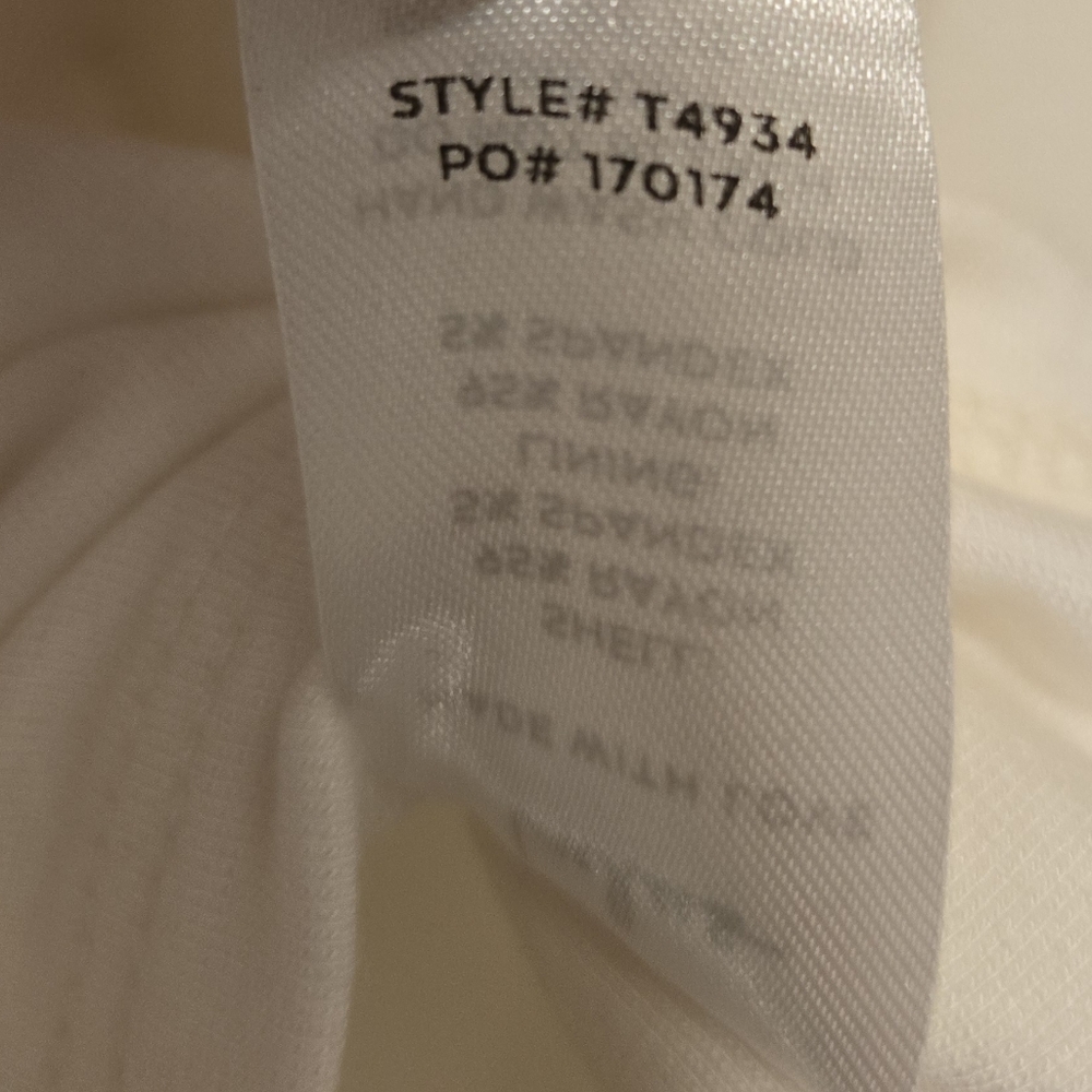 Lulus Long Sleeve Crop Blouse Off-White Size Medium - Picture 10 of 11